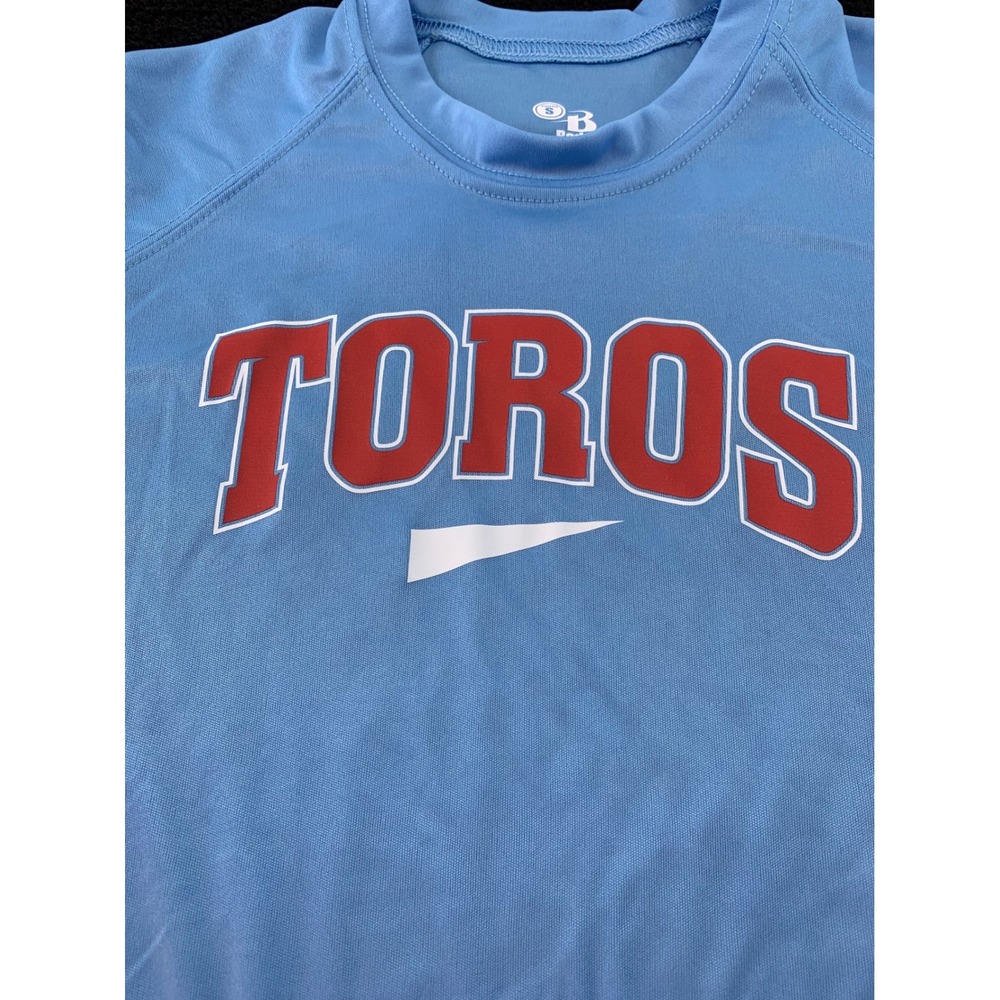 Youth Badger Sport Toros Athletic T Shirt Light Blue Size S Short Sleeve - Picture 5 of 5